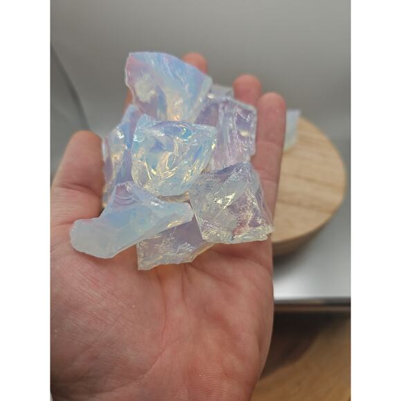 Opalite crystal Chucks 5pcs 4oz Avg - Picture 8 of 11